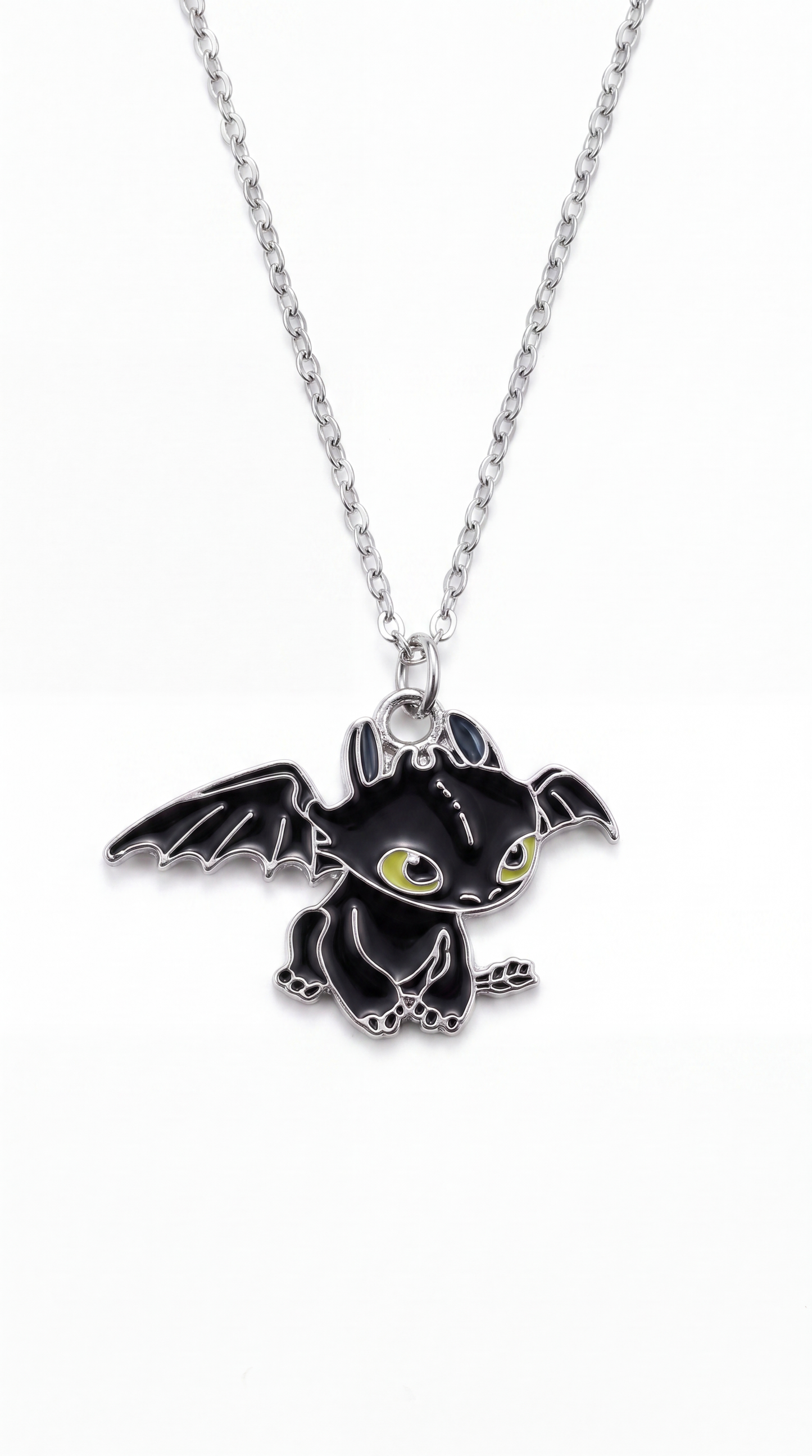 Toothless and Light Fury Necklace