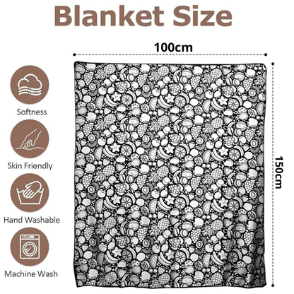 Coloring Blanket With Free Markers included