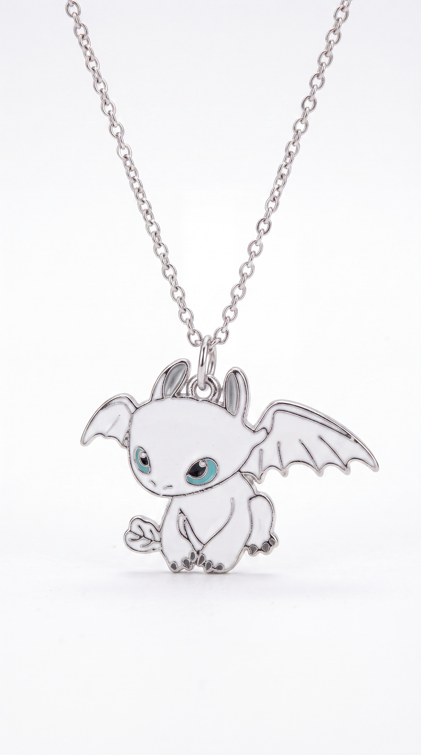 Toothless and Light Fury Necklace